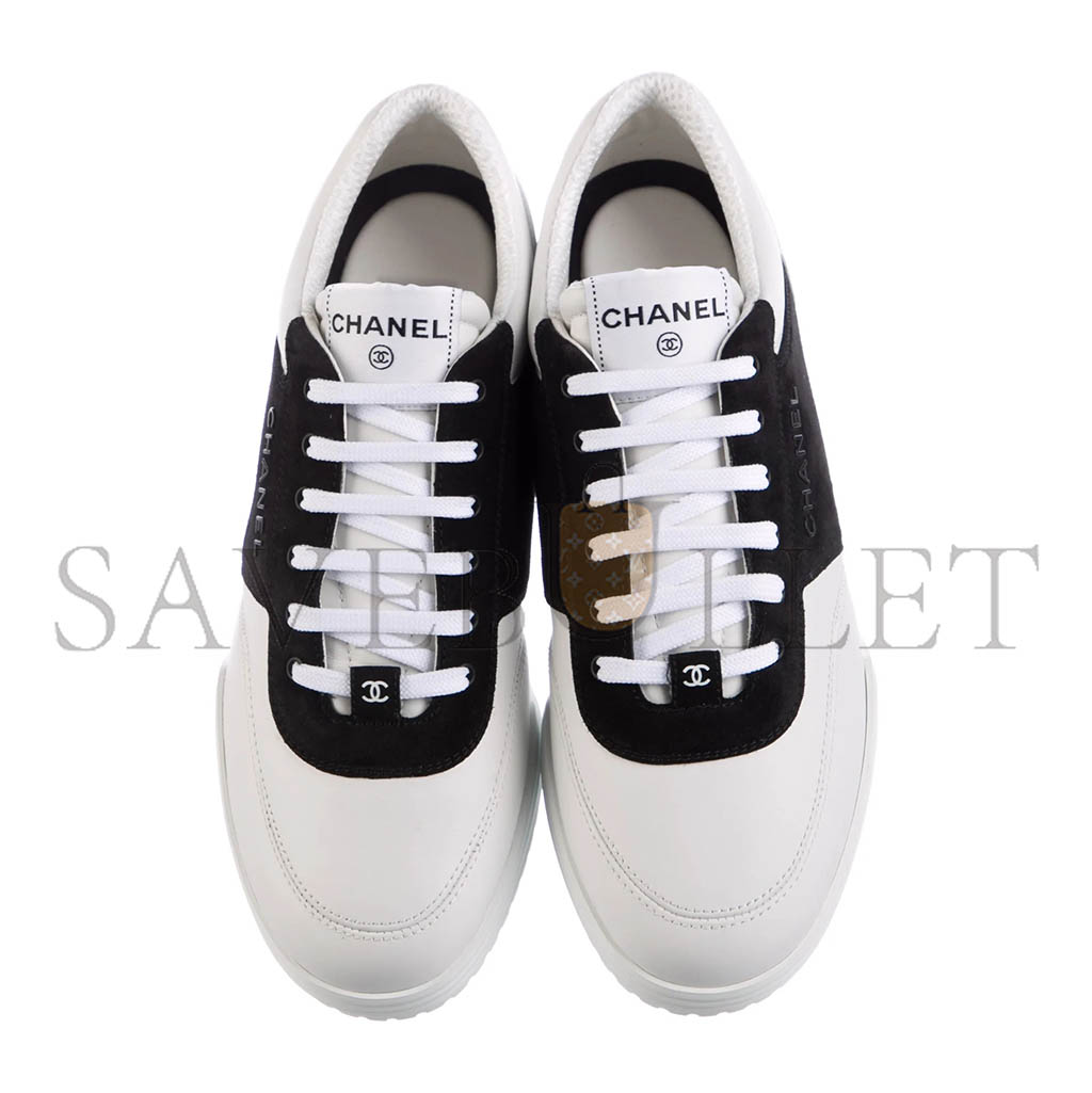 CHANEL 2024 INTERLOCKING CC LOGO SNEAKERS G34360 